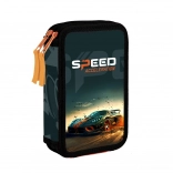 OXYBAG school double-decker pencil case Car