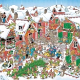 JUMBO Puzzle Santa's Village 5000 Pieces
