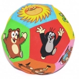 Textiele bal met Mol-motief 15 cm