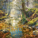 Puzzle Autumn Forest of Memories