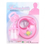 Baba kiegészítő készlet – cumisüveg, cumi és előke