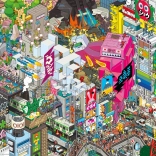 Puzzle 1000 pièces Pixorama – Tokyo