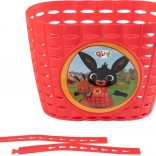Children's bicycle basket with Bing motif