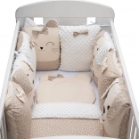 Sleep Guardian 12-piece Crib Set beige