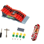Fingerboard set with stairs