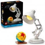 LEGO Ideas Disney Pixar Luxo Jr. – posable collectible lamp with ball