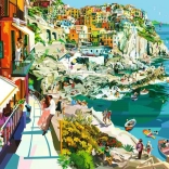 RAVENSBURGER Puzzle Romance in Cinque Terre – 1500 Pieces
