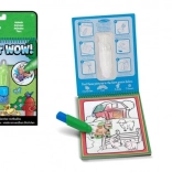 Colorazione magica con acqua Animali libro da colorare con pennello ad acqua