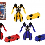 Transforming Robot – Car 14 cm, plastic, 3 colors