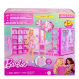 BARBIE Dream Closet with outfits and accessories (doll not included)