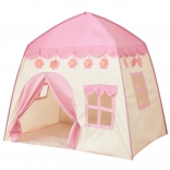 Woopie pink XXL kids playhouse tent with floor