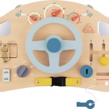 Children's Activity Board Car with Steering Wheel
