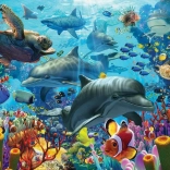 Puzzle Coral Sea 2000 Pieces COBBLE HILL