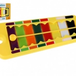 Children’s xylophone plastic/metal with mallet, 24 cm