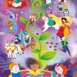 Clementoni Glitter Puzzle Fairy Tale Time 104 pieces