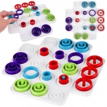 Logic Game Trap – rings and strategy for brain training