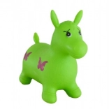Gummi springpaard groen