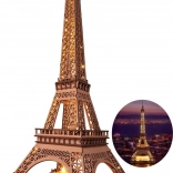 Rolife Night Eiffel Tower – 3D Wooden Puzzle with Light