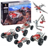 Metallbauklötze 288 Teile 6-in-1 ZA3870