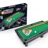 Tabletop billiards set for kids and adults