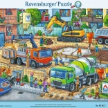 Construction Site Puzzle 24 pieces