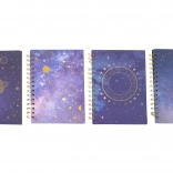 Lined spiral notebook 15 × 21 cm Zodiac, 100 pages