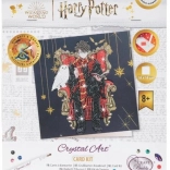 Crystal Art postcard Harry Potter and Hedwig 18 × 18 cm