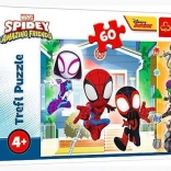60-Piece Puzzle – In the World of SPIDEY by Trefl