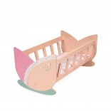 Wooden Doll Cradle TULIPE