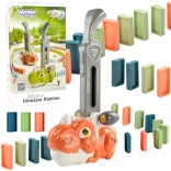 Woopie dinosaur domino locomotive with lights – orange