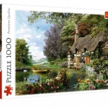 1000-piece Puzzle - Paradise Landscape by Trefl
