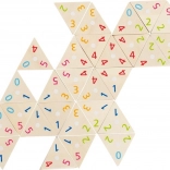 Tri-Domino wooden game by Goki