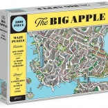 Galison puzzle Big Apple New York 2-in-1, 1000 pieces