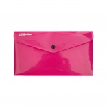 Pink envelope with snap