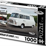 RETRO-AUTA puzzle Barkas B 1000 (1985) – 1000 pieces