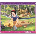 Snow White and Animals Board Puzzle, 40 Pieces