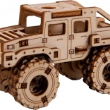 Wooden 3D Puzzle – Monster Truck 2