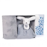 Gift Set Happy Doudou Bunny and Blanket