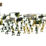 Set plastičnih vojnika s dodacima 81 kom