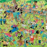 Puzzle Jan van Haasteren Dog Park 1000 pieces