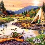 ART PUZZLE Camping 3000 Pieces
