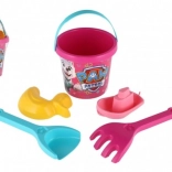 Zandset PAW Patrol, 5-delig, roze