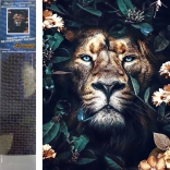 Norimpex diamante dipinto leone nascosto 30x40 cm
