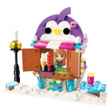 Qman Cherry Fast Food Stand building set