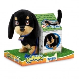 Chien en peluche interactif ANIMAGIC Waggles – marche, remue la queue et aboie