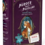 Puzzle with Detective Case The Missing Will 500 pieces