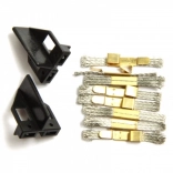 Contact brushes and guide blades for SCX Evolution cars