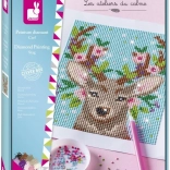 Peinture diamant – cerf