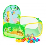 Children's tent with balls and basketball hoop IPLAY