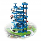 XXL Police Parking Set + City Play Mat, 82 pieces